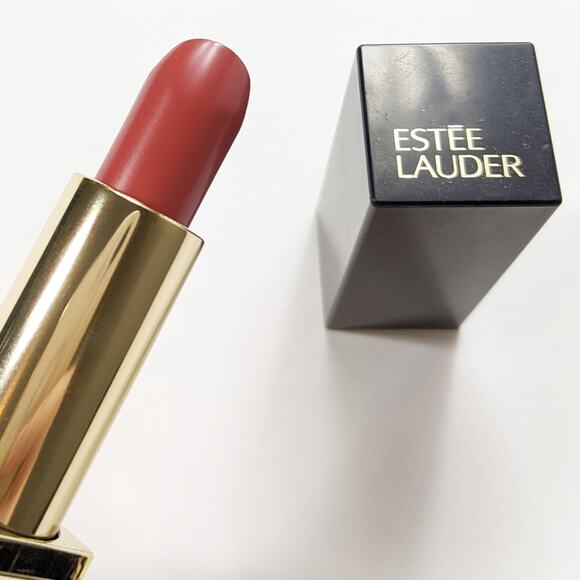 Estee Lauder lipstick pink mauve makeup beauty gloss color long lasting - Picture 1 of 4